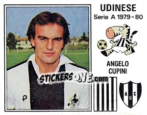 Sticker Angelo Cupini - Calciatori 1979-1980 - Panini