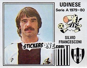 Figurina Silvio Francesconi - Calciatori 1979-1980 - Panini