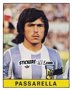 Figurina Daniel Passarella - Calciatori 1979-1980 - Panini