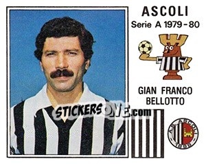 Cromo Gian Franco Bellotto - Calciatori 1979-1980 n. 8 - Panini