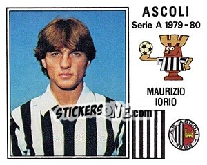 Sticker Maurizio Idrio - Calciatori 1979-1980 - Panini