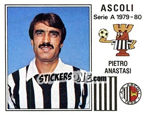 Sticker Pietro Anastasi - Calciatori 1979-1980 n. 13 - Panini