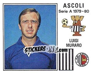 Cromo Luigi Muraro - Calciatori 1979-1980 n. 14 - Panini