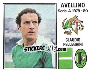 Sticker Claudio Pellegrini - Calciatori 1979-1980 n. 32 - Panini