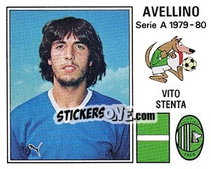 Sticker Vito Stenta - Calciatori 1979-1980 n. 33 - Panini