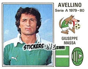 Figurina Giuseppe Massa - Calciatori 1979-1980 - Panini