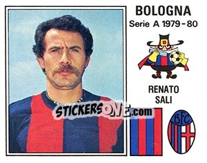 Sticker Renato Sali - Calciatori 1979-1980 n. 42 - Panini