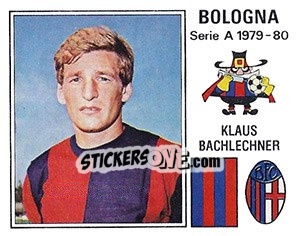 Figurina Klaus Bachlechner - Calciatori 1979-1980 - Panini