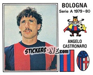 Sticker Angelo Castronaro - Calciatori 1979-1980 n. 46 - Panini