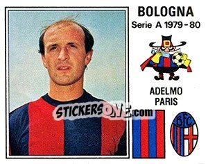 Sticker Adelmo Paris - Calciatori 1979-1980 n. 47 - Panini