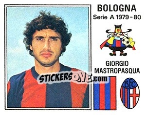 Cromo Giorgio Mastropasqua - Calciatori 1979-1980 - Panini