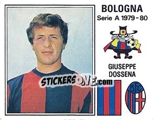 Sticker Giuseppe Dossena - Calciatori 1979-1980 n. 49 - Panini