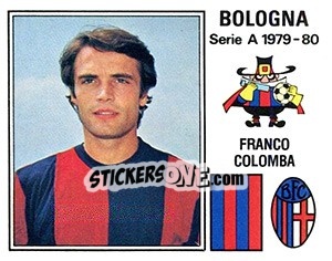 Sticker Franco Colomba - Calciatori 1979-1980 - Panini