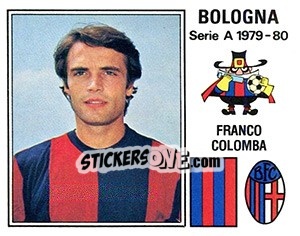 Sticker Franco Colomba - Calciatori 1979-1980 n. 51 - Panini