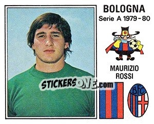 Sticker Maurizio Rossi - Calciatori 1979-1980 n. 52 - Panini