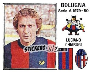 Sticker Luciano Chiarugi - Calciatori 1979-1980 n. 56 - Panini