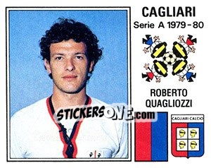 Sticker Roberto Quagliozzi - Calciatori 1979-1980 - Panini