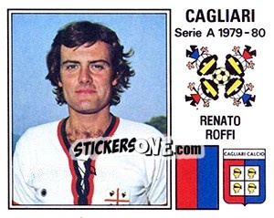 Sticker Renato Roffi - Calciatori 1979-1980 n. 73 - Panini