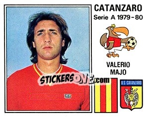 Sticker Valero Majo - Calciatori 1979-1980 n. 85 - Panini