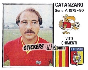 Cromo Vito Chimenti - Calciatori 1979-1980 - Panini