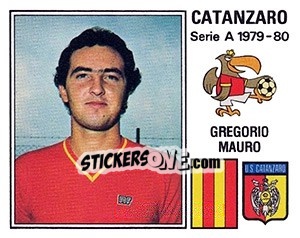 Figurina Gregorio Mauro - Calciatori 1979-1980 - Panini