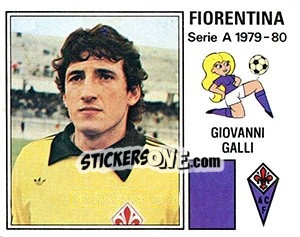 Sticker Giovanni Galli - Calciatori 1979-1980 - Panini