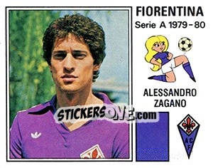 Sticker Alessandro Zagano - Calciatori 1979-1980 - Panini