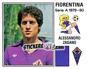 Sticker Alessandro Zagano - Calciatori 1979-1980 n. 101 - Panini