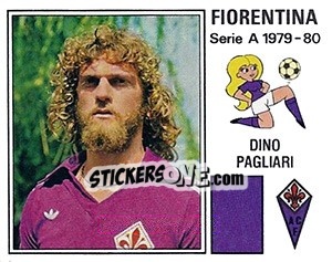Sticker Dino Pagliari - Calciatori 1979-1980 n. 108 - Panini