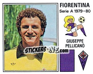 Sticker Giuseppe Pellicano - Calciatori 1979-1980 - Panini