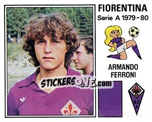 Figurina Armando Ferroni - Calciatori 1979-1980 - Panini