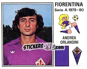 Cromo Andrea Orlandini - Calciatori 1979-1980 n. 111 - Panini