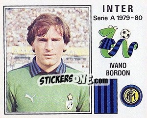 Sticker Ivano Bordon - Calciatori 1979-1980 n. 117 - Panini