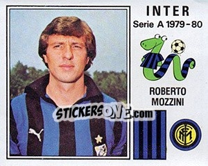 Sticker Roberto Mozzini - Calciatori 1979-1980 - Panini