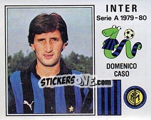 Sticker Domenico Caso - Calciatori 1979-1980 n. 125 - Panini