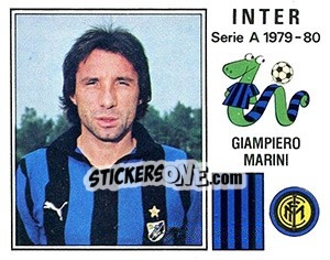 Sticker Giampiero Marini - Calciatori 1979-1980 n. 131 - Panini