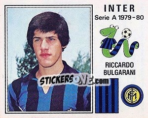 Sticker Triccardo Bulgarani - Calciatori 1979-1980 - Panini