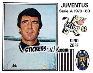 Sticker Dino Zoff - Calciatori 1979-1980 - Panini