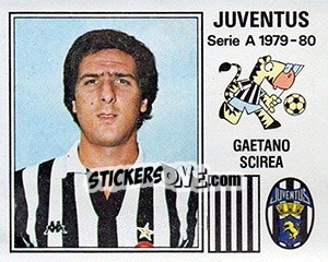 Sticker Gaetano Scirea - Calciatori 1979-1980 n. 137 - Panini