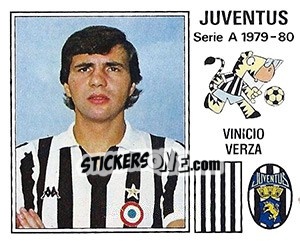 Sticker Vinicio Verza - Calciatori 1979-1980 - Panini