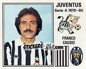 Sticker Franco Causio - Calciatori 1979-1980 - Panini