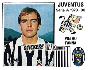 Sticker Pietro Fanna - Calciatori 1979-1980 - Panini