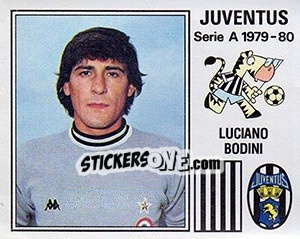 Sticker Luciano Bodini - Calciatori 1979-1980 n. 147 - Panini