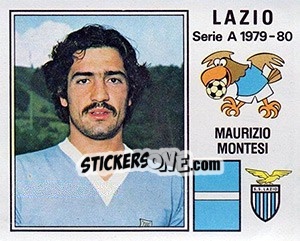 Cromo Maurizio Montesi - Calciatori 1979-1980 - Panini