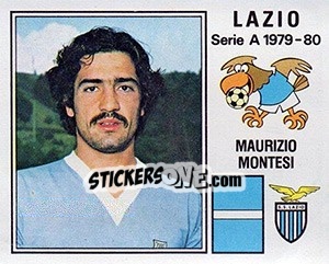 Sticker Maurizio Montesi - Calciatori 1979-1980 n. 161 - Panini