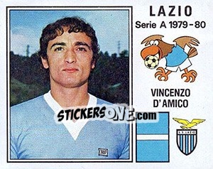 Sticker Vincenzo D'Amico - Calciatori 1979-1980 n. 162 - Panini