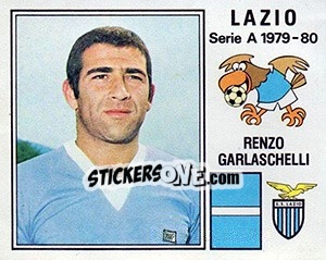 Cromo Renzo Garlaschelli - Calciatori 1979-1980 - Panini