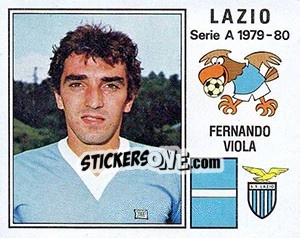 Sticker Fernando Viola - Calciatori 1979-1980 n. 165 - Panini