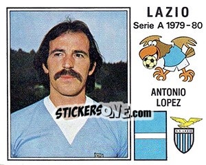 Sticker Antonio Lopez - Calciatori 1979-1980 n. 169 - Panini
