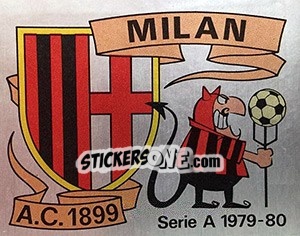 Sticker Scudetto - Calciatori 1979-1980 - Panini